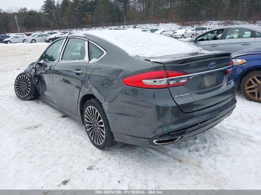 2018 FORD FUSION TITANIUM/PLATINUM - 3FA6P0D91JR234248