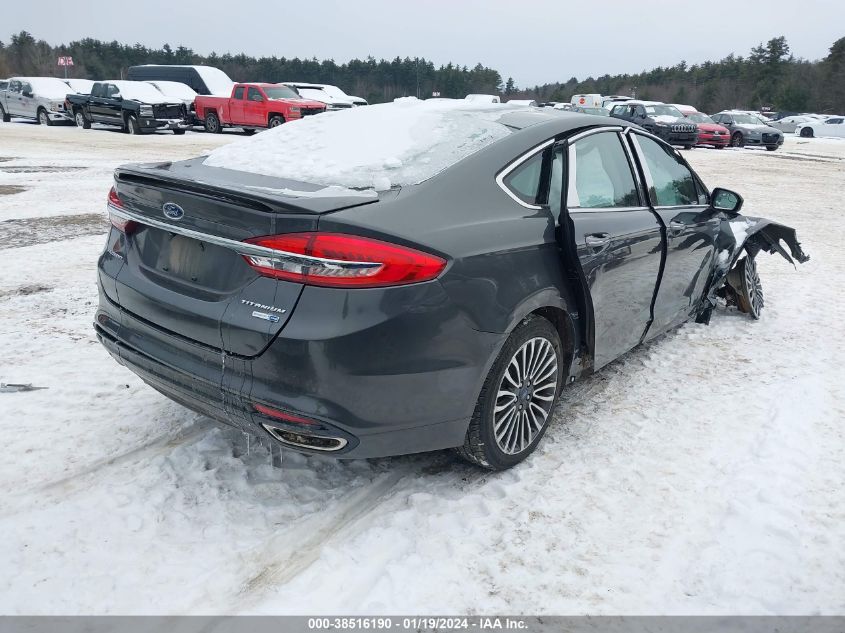 2018 FORD FUSION TITANIUM/PLATINUM - 3FA6P0D91JR234248