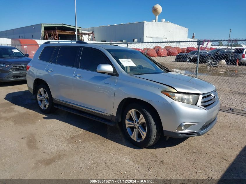 2013 TOYOTA HIGHLANDER LIMITED - 5TDYK3EH6DS119462