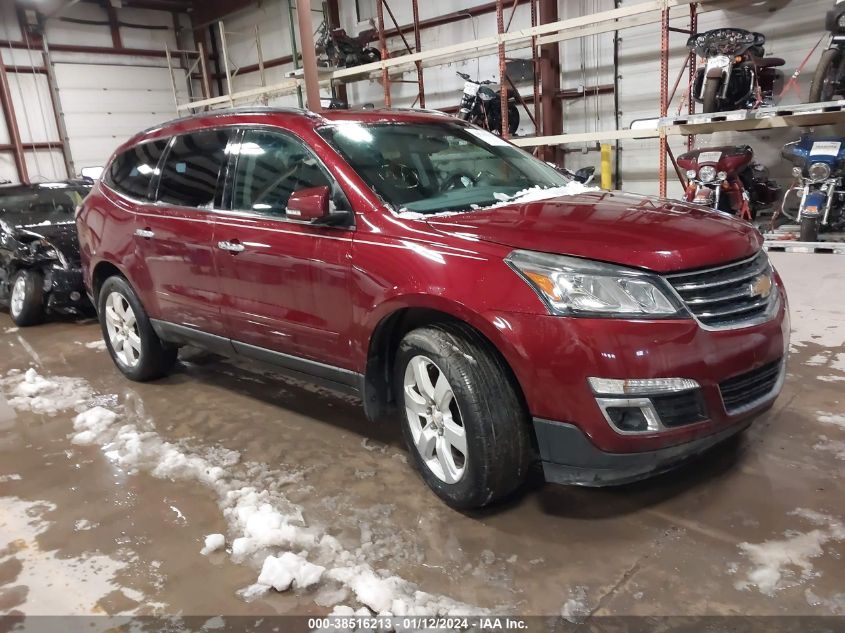 Lot #2539237724 2016 CHEVROLET TRAVERSE 1LT salvage car