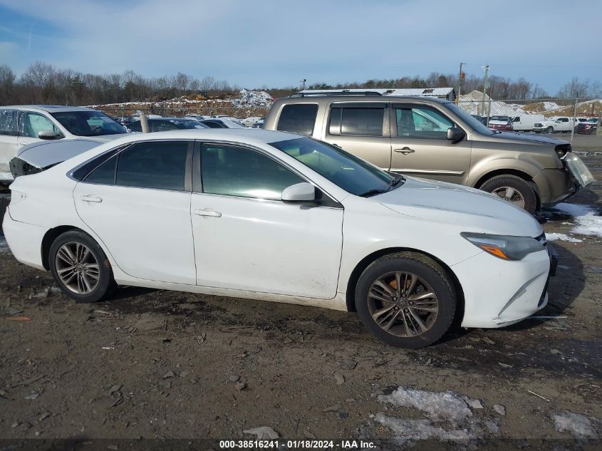 2017 TOYOTA CAMRY SE - 4T1BF1FK0HU799767