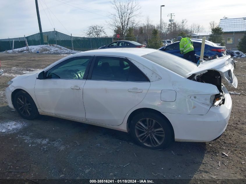 2017 TOYOTA CAMRY SE - 4T1BF1FK0HU799767