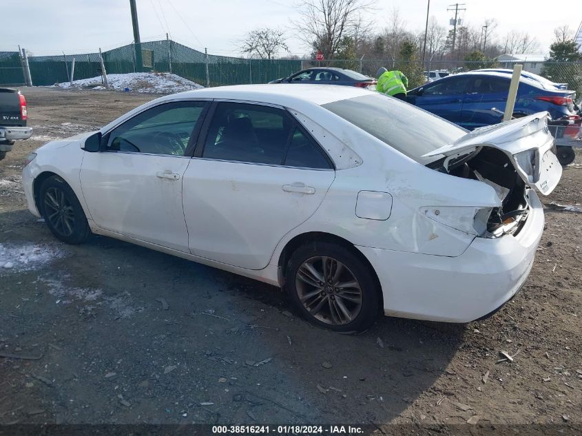 2017 TOYOTA CAMRY SE - 4T1BF1FK0HU799767