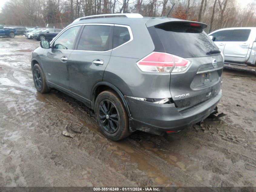 2015 NISSAN ROGUE SV - KNMAT2MV9FP555851