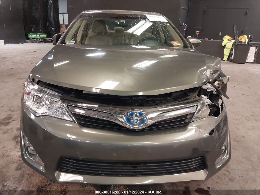 2013 TOYOTA CAMRY HYBRID XLE - 4T1BD1FKXDU082146