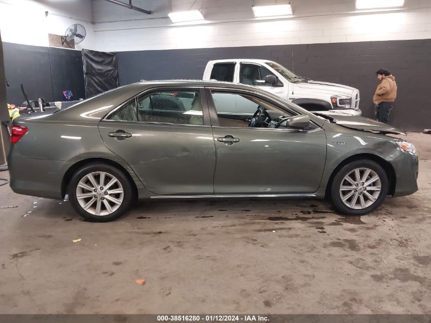 2013 TOYOTA CAMRY HYBRID XLE - 4T1BD1FKXDU082146