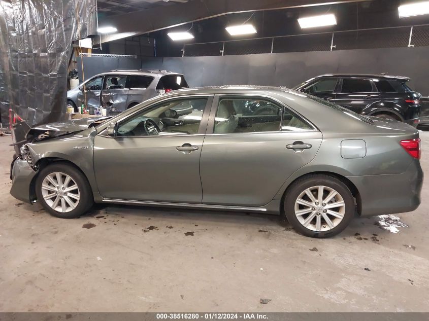 2013 TOYOTA CAMRY HYBRID XLE - 4T1BD1FKXDU082146