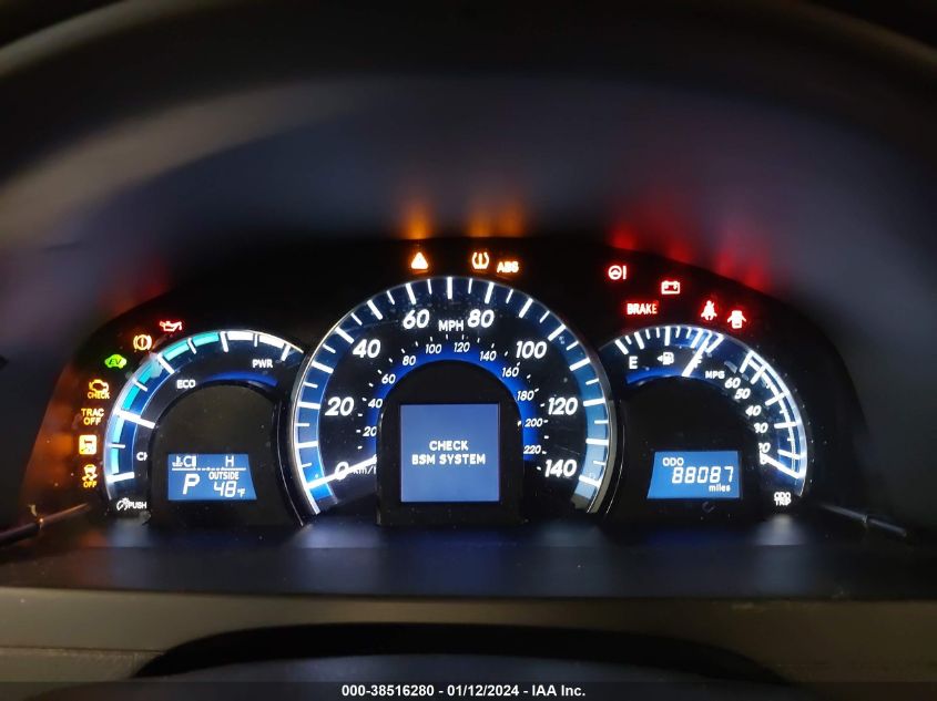 2013 TOYOTA CAMRY HYBRID XLE - 4T1BD1FKXDU082146