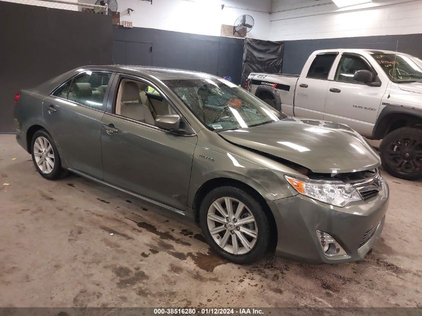 2013 TOYOTA CAMRY HYBRID XLE - 4T1BD1FKXDU082146
