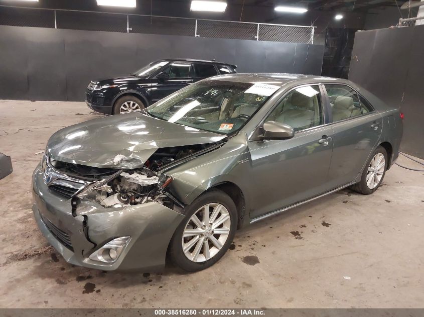 2013 TOYOTA CAMRY HYBRID XLE - 4T1BD1FKXDU082146