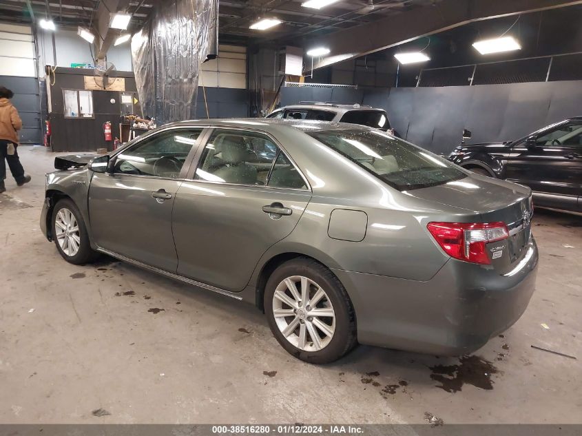 2013 TOYOTA CAMRY HYBRID XLE - 4T1BD1FKXDU082146