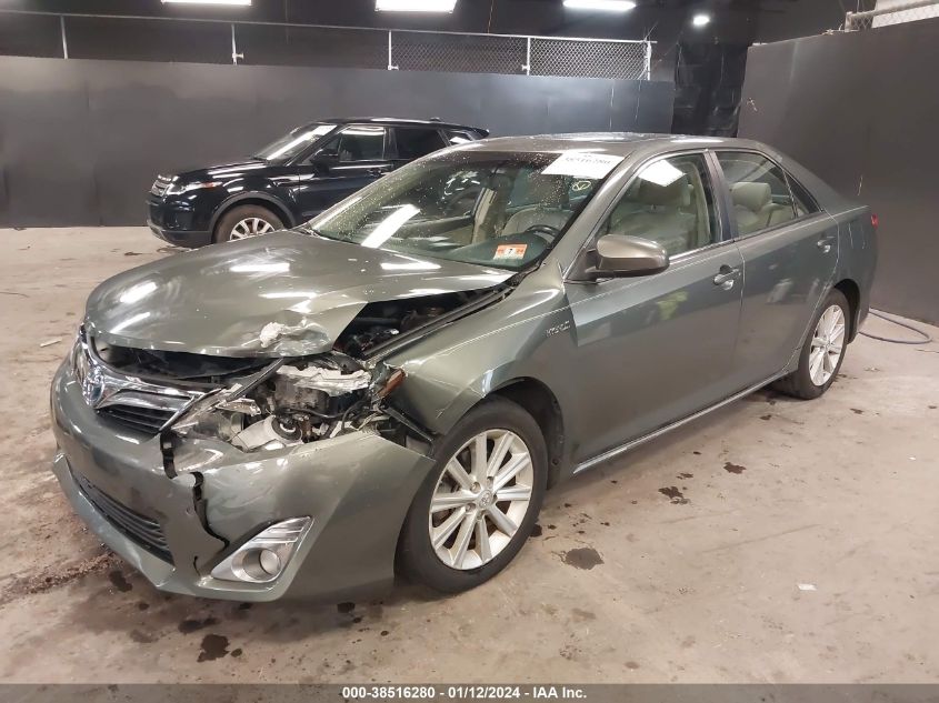2013 TOYOTA CAMRY HYBRID XLE - 4T1BD1FKXDU082146
