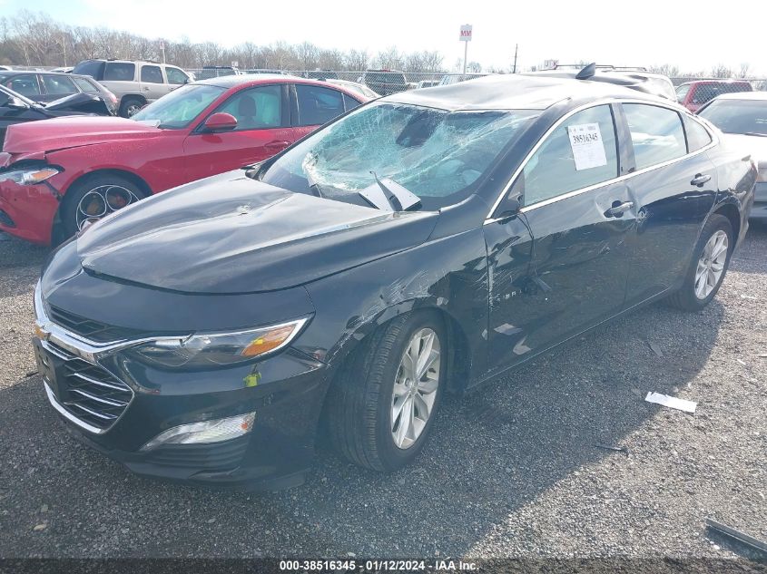 2021 CHEVROLET MALIBU LT - 1G1ZD5ST4MF010302