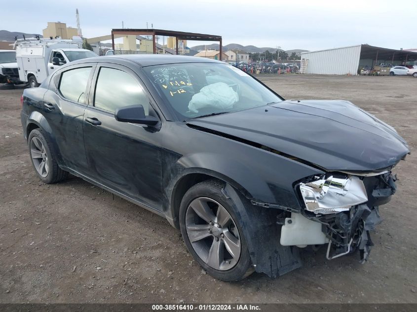 2013 DODGE AVENGER SE - 1C3CDZAB0DN638798