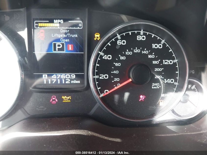 2014 SUBARU OUTBACK 2.5I LIMITED - 4S4BRCLC8E3224155