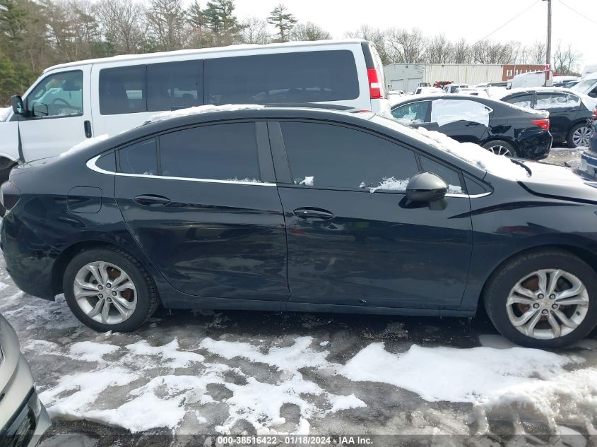 2019 CHEVROLET CRUZE LT - 1G1BE5SM7K7134806
