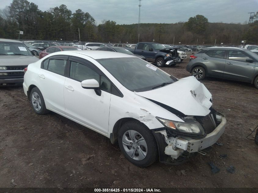 2015 HONDA CIVIC LX - 19XFB2F56FE059847