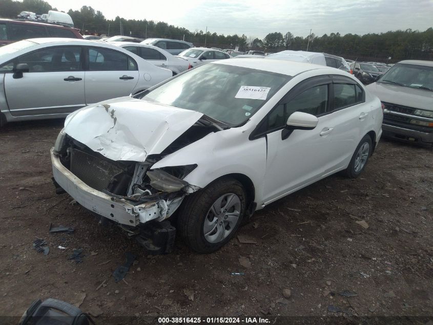 2015 HONDA CIVIC LX - 19XFB2F56FE059847