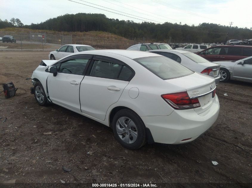 2015 HONDA CIVIC LX - 19XFB2F56FE059847