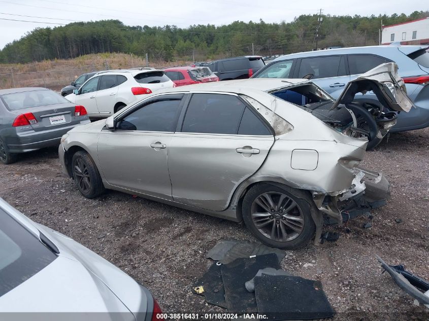 2015 TOYOTA CAMRY SE - 4T1BF1FK2FU021306