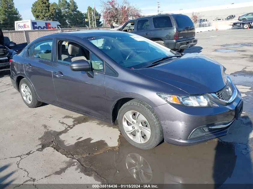 2014 HONDA CIVIC LX - 19XFB2F53EE266999