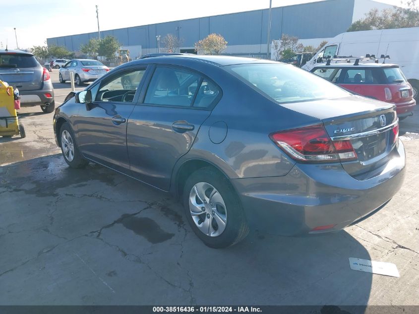 2014 HONDA CIVIC LX - 19XFB2F53EE266999