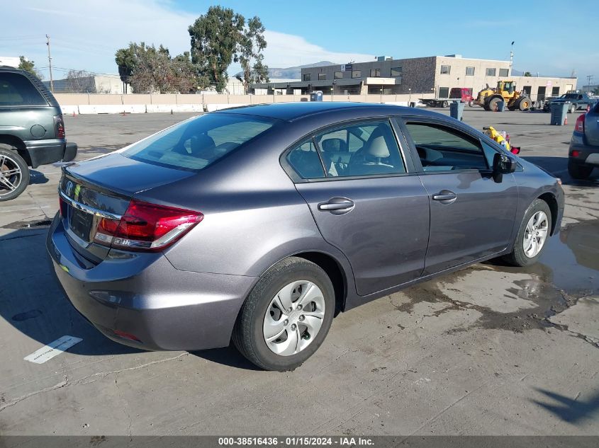 2014 HONDA CIVIC LX - 19XFB2F53EE266999