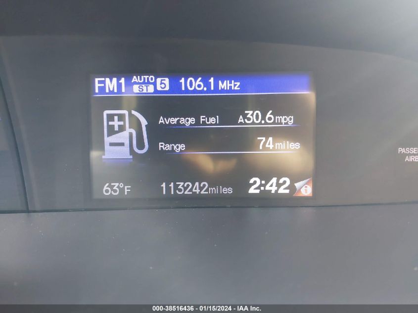 2014 HONDA CIVIC LX - 19XFB2F53EE266999