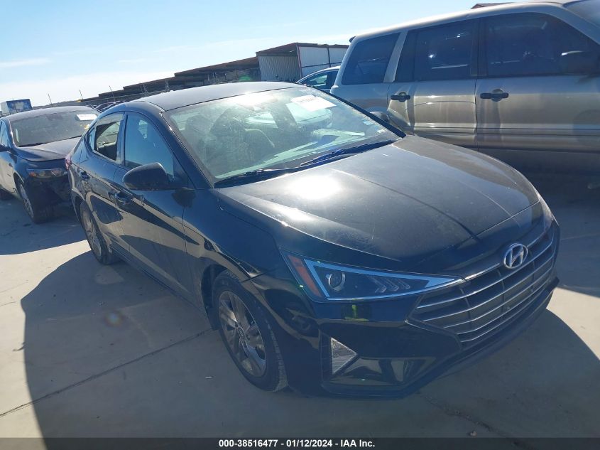 2019 HYUNDAI ELANTRA SEL - KMHD84LF3KU871631