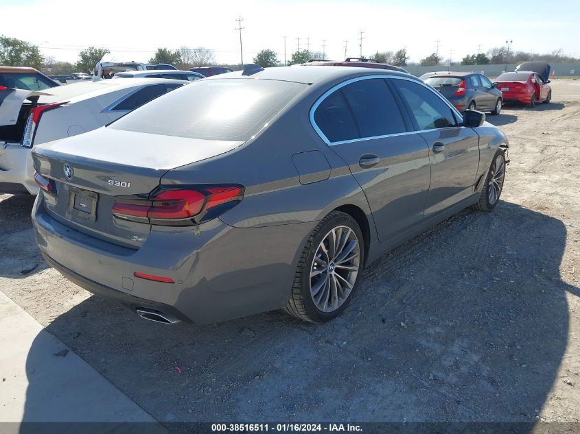 2022 BMW 530I WBA53BH0XNCK99853