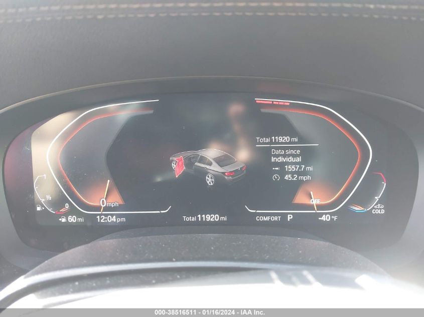 2022 BMW 530I WBA53BH0XNCK99853