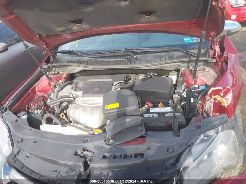2015 TOYOTA CAMRY LE/XLE/SE/XSE - 4T1BF1FK9FU927467