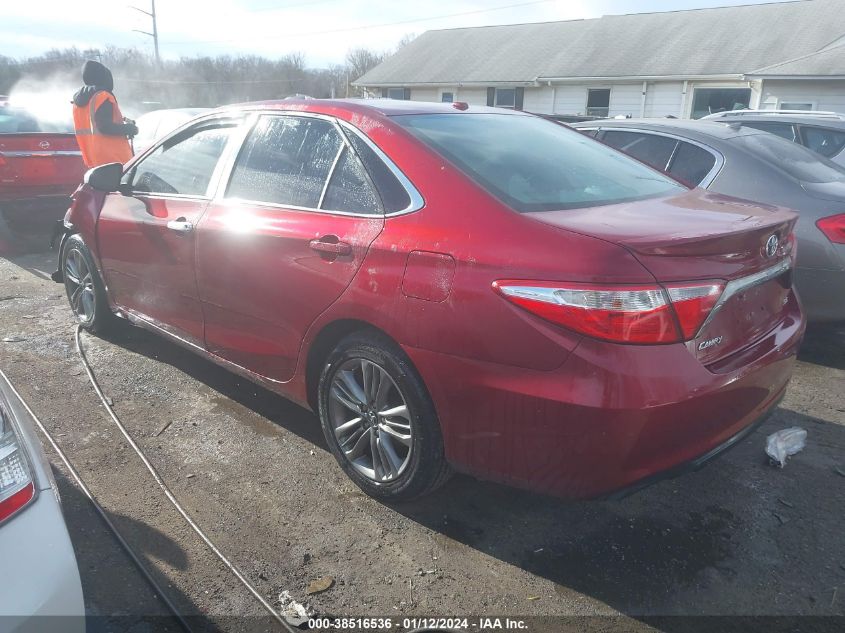 2015 TOYOTA CAMRY LE/XLE/SE/XSE - 4T1BF1FK9FU927467