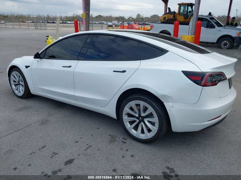 2021 TESLA MODEL 3 LONG RANGE DUAL MOTOR ALL-WHEEL DRIVE - 5YJ3E1EB4MF924253