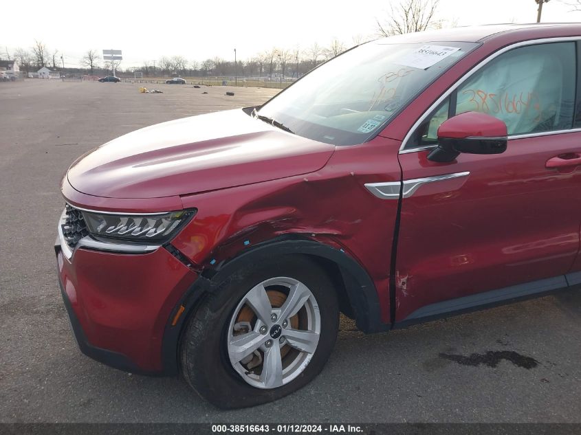 2022 KIA SORENTO LX - 5XYRG4LC1NG159014