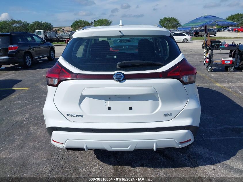 2021 NISSAN KICKS SV - 3N1CP5CV4ML522820