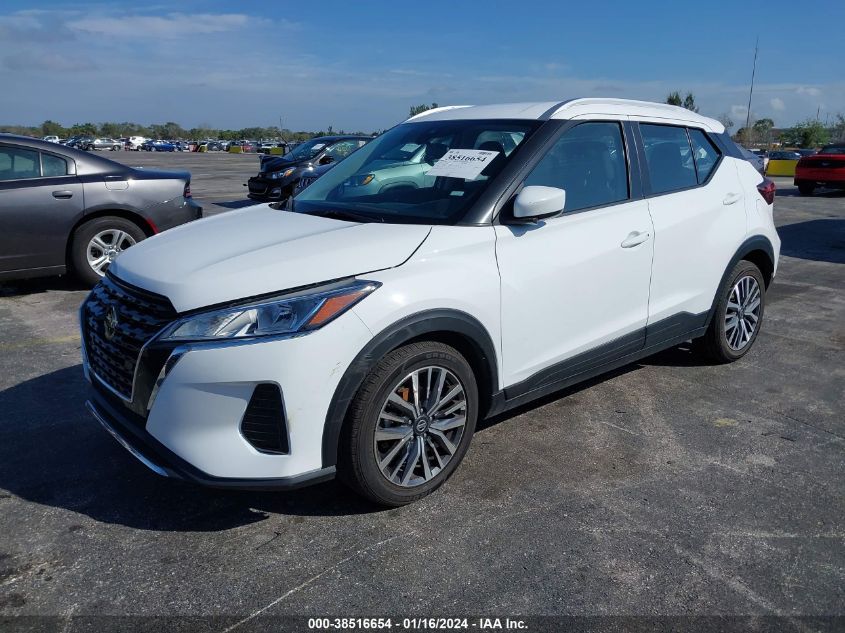 2021 NISSAN KICKS SV - 3N1CP5CV4ML522820