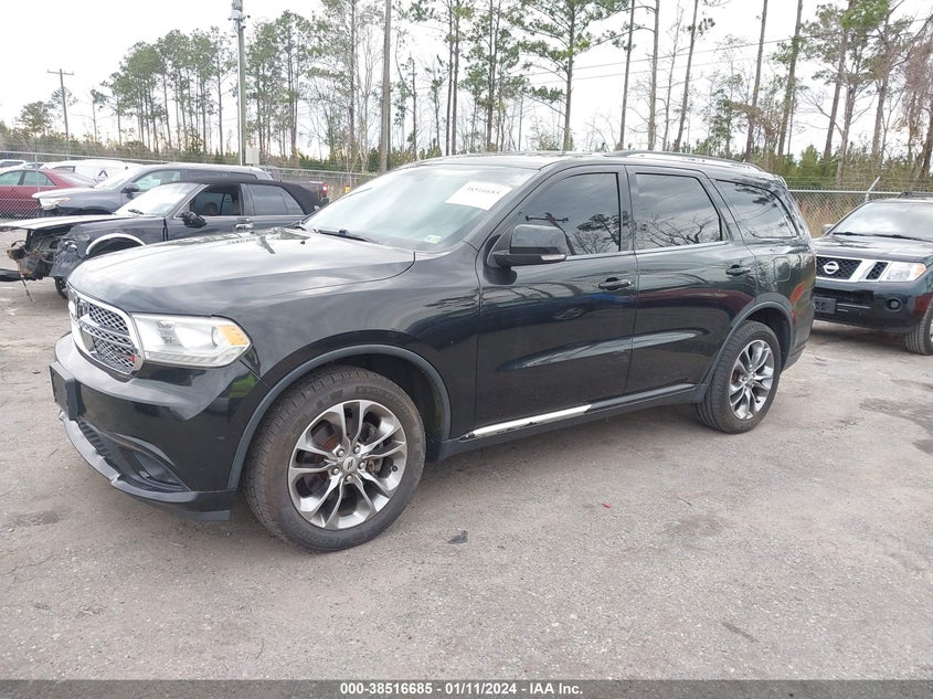 2014 DODGE DURANGO VIN: 1C4RDJEG5EC598485