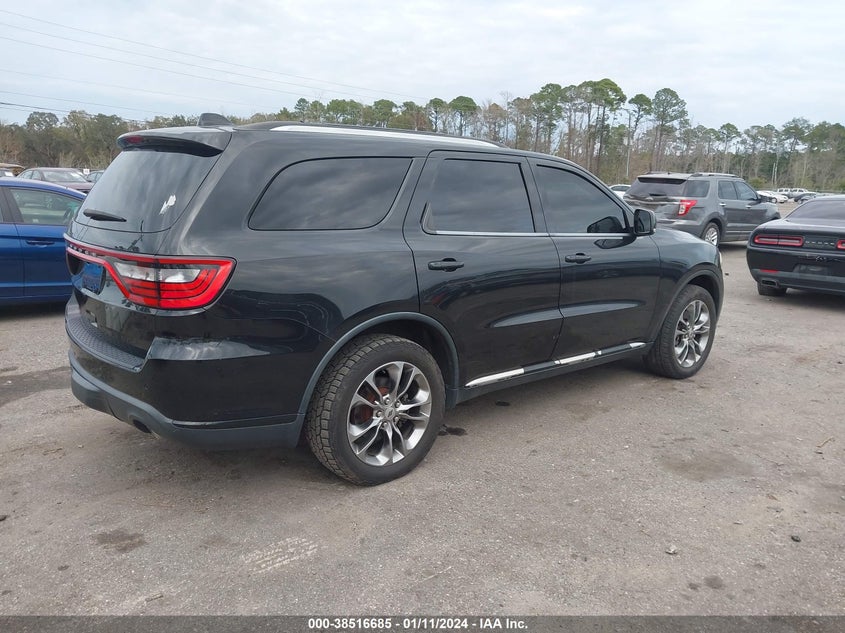 2014 DODGE DURANGO VIN: 1C4RDJEG5EC598485