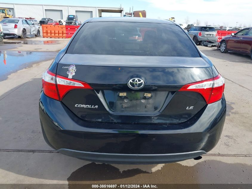 2015 TOYOTA COROLLA LE - 5YFBURHE0FP354343