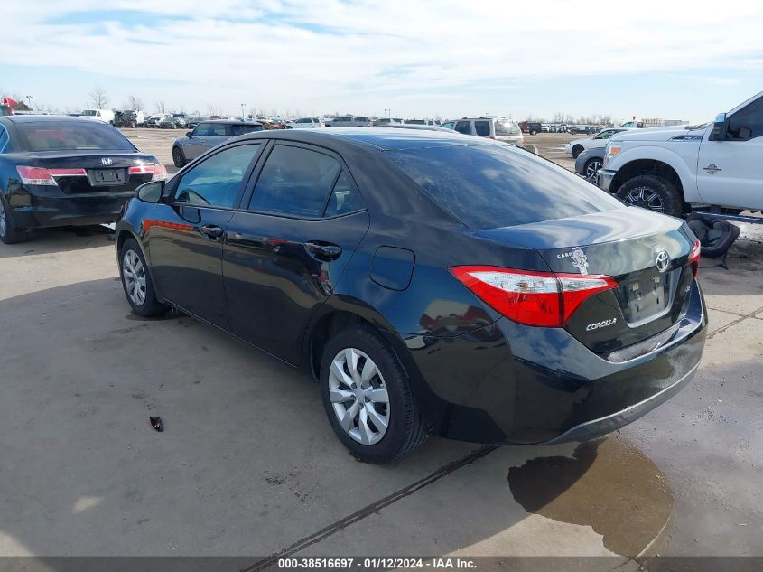 2015 TOYOTA COROLLA LE - 5YFBURHE0FP354343