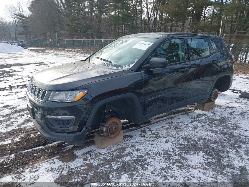 2018 JEEP COMPASS SPORT FWD - 3C4NJCAB2JT461242