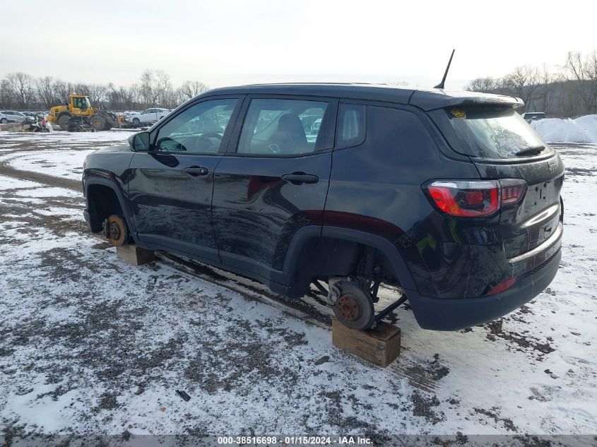 2018 JEEP COMPASS SPORT FWD - 3C4NJCAB2JT461242