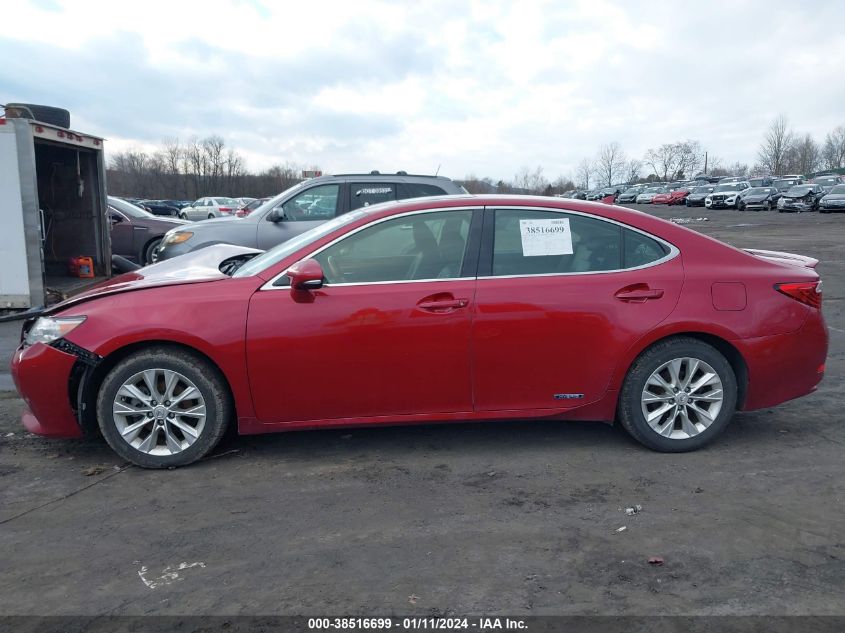 2013 LEXUS ES 300H - JTHBW1GG4D2005078