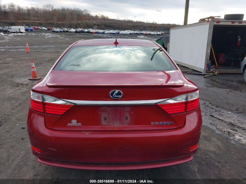 2013 LEXUS ES 300H - JTHBW1GG4D2005078