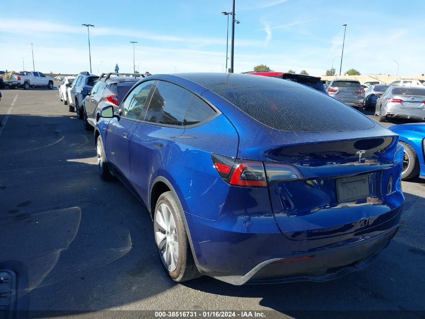 2023 TESLA MODEL Y AWD/LONG RANGE DUAL MOTOR ALL-WHEEL DRIVE - 7SAYGDEE3PA087303