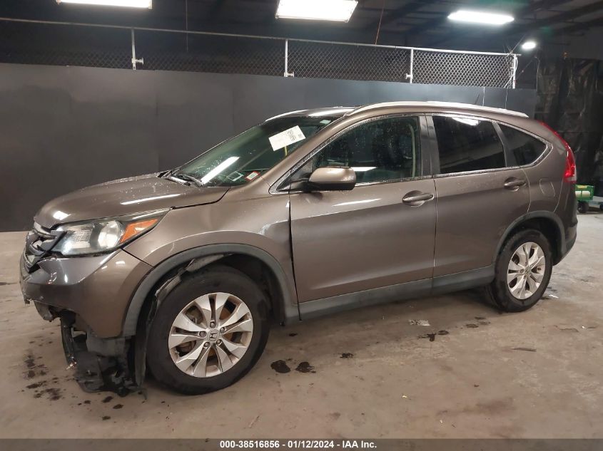 2013 HONDA CR-V EX-L - 5J6RM4H76DL022409