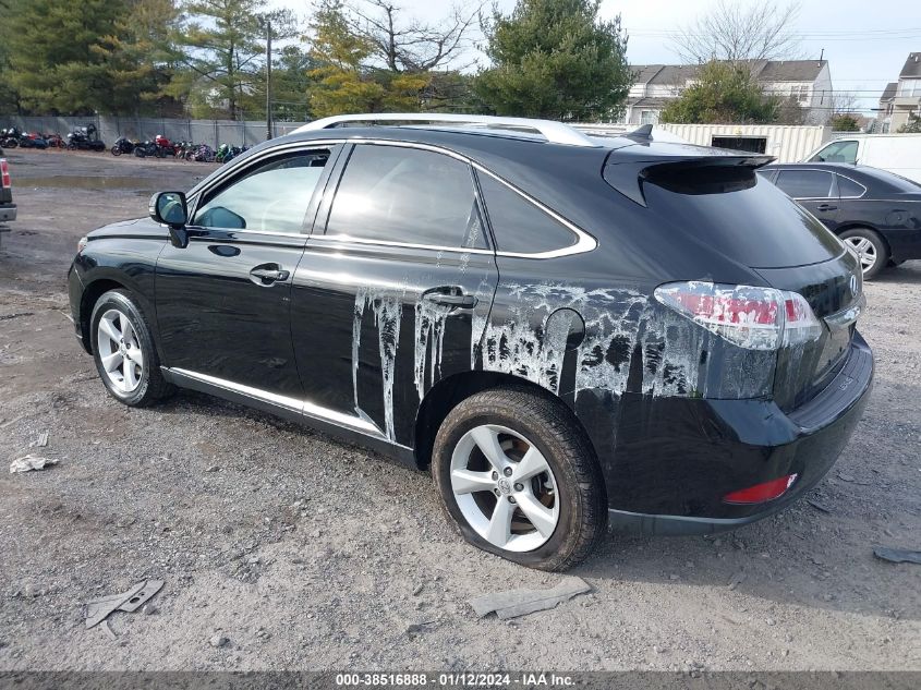 2013 LEXUS RX 350 - 2T2BK1BA4DC214463