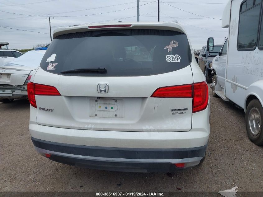2016 HONDA PILOT TOURING - 5FNYF5H98GB051260