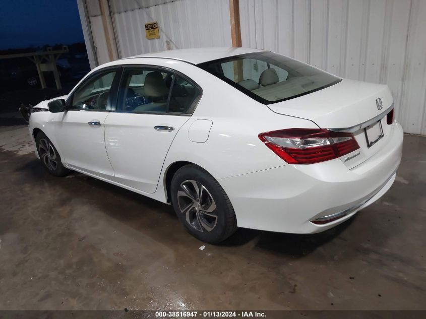 2017 HONDA ACCORD LX - 1HGCR2F3XHA241927